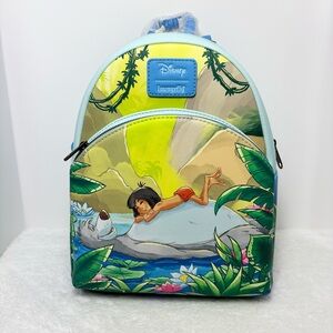 Loungefly Disney The Jungle Book Duo River Mini Backpack‎ NEW